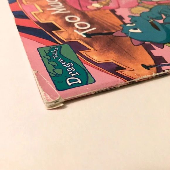 2002 Dragon Tales Too  Much Fun Random House Pictureback Book - Picture 4 of 16